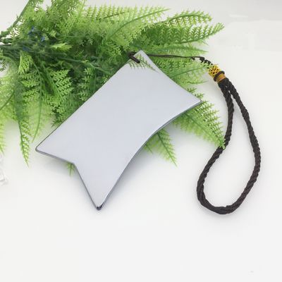 Outil de massage à grattage de plaque Terahertz Gua Sha Guasha Board pour le dos Massageur de corps avec logo personnalisé et argent