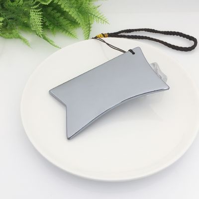 Outil de massage à grattage de plaque Terahertz Gua Sha Guasha Board pour le dos Massageur de corps avec logo personnalisé et argent