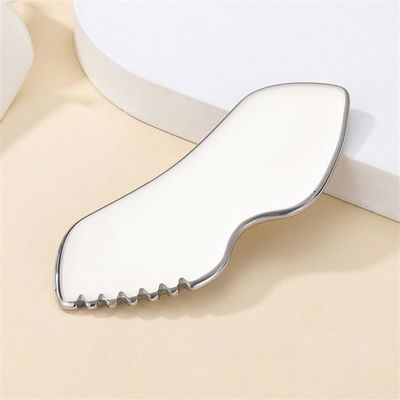 Outil Gua Sha en acier inoxydable pour le logo personnalisé
