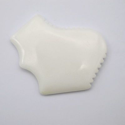 Massageur de corps en jade blanc personnalisé Confortable Gua Sha Tableau de massage du visage Outil pour améliorer la circulation du corps