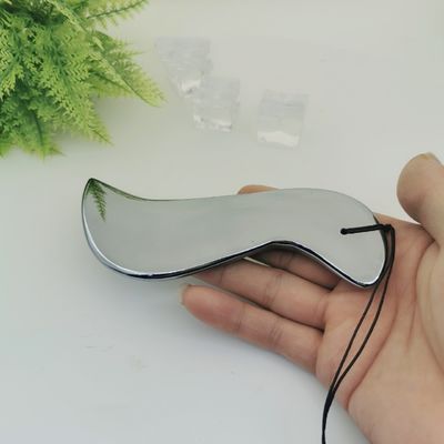 Spa de la peau Masseur de beauté faciale en forme de S Terahertz Gua Sha Masseur Scraping Outil avec logo personnalisé disponible
