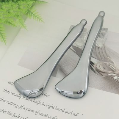 Tableau Gua Sha à double tête Terahertz pour la stimulation des points d'acupuncture et le décapage du méridien facial