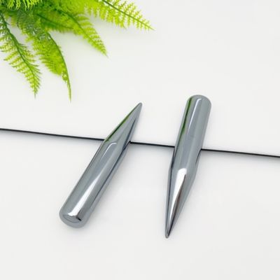 Outils de réflexologie faciale Terahertz bâton de massage en argent pour la massothérapie faciale