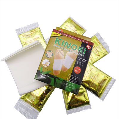 Blanc/or Des serviettes pour pieds à base de plantes 100% extrait de bambou naturel pour soulager le stress et nettoyer les muscles