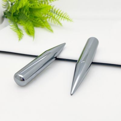 Outils de réflexologie faciale Terahertz bâton de massage en argent pour la massothérapie faciale
