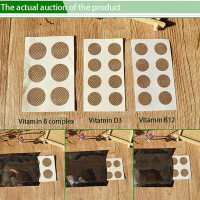 Améliorez votre sommeil avec des soins de santé Améliorer le système immunitaire Multi-complexe énergie Transdermique Vitamine C B1 B12 D3 E Vitamine patch