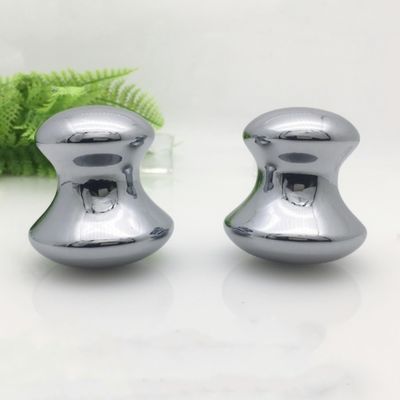 Traitement des muscles du corps Térahertz naturel fait à la main Gua Sha Champignon Scraping Massage Outil pour le Spa Relax