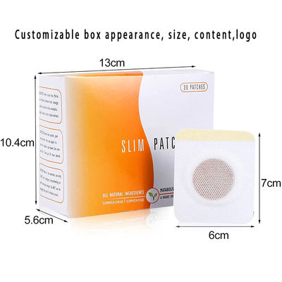 30pcs médecine naturelle chinoise Magnétiquement éliminer patch brûler les graisses perte de poids autocollants soins de santé masseur corporel