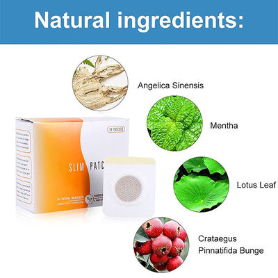 30pcs médecine naturelle chinoise Magnétiquement éliminer patch brûler les graisses perte de poids autocollants soins de santé masseur corporel