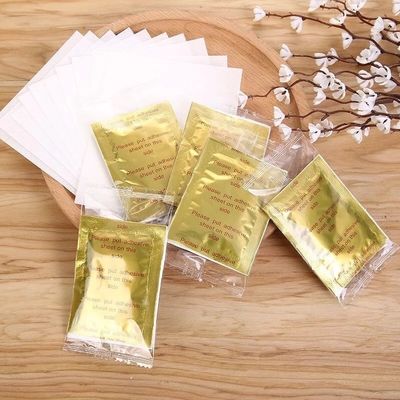 Fonction du patch de perte de poids 10 paquets Ginger Foot Pads 10 feuilles adhésives pour éliminer les impuretés et soulager le stress