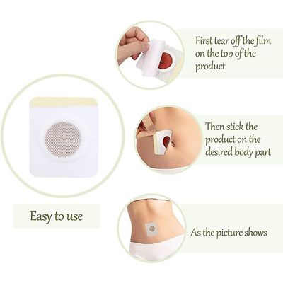Détox Ventre Slim Patch Pour Les Femmes Livraison Gratuite Promuit Le Métabolisme Brûlure Des Graisses Façonnage Taille Abdomen Fessier Blanc OEM ODM