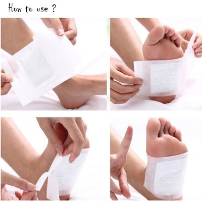 10 tampons de désintoxication des pieds à base de plantes pour coller à la semelle du pied 100% de plantes naturelles soulagement du stress et sommeil profond