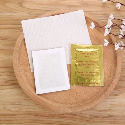 10 coussinets Original Gold Detox Foot Patch Outil de soin des pieds en bambou pour améliorer le sommeil et la peau 12,5*10*4 cm