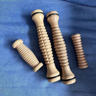 Équipement de massage corporel Therapie du bois Roller de pied Guasha Outils de massage pour le corps Gua Sha Massageur et soulagement de la fasciite plantaire