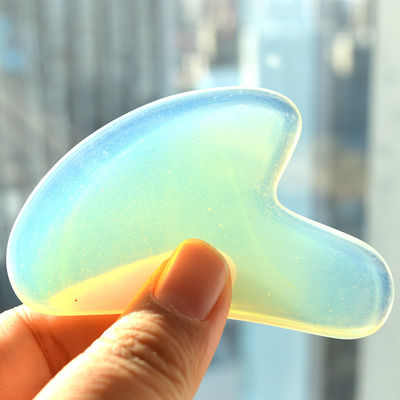 Outil de beauté Logo personnalisé disponible Opal Gua Sha Scraping Board pour le masseur facial