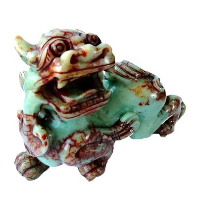 19 kg de crapaud Pixiu sculpté à la main 20 cm Produit le plus vendu pour les collectionneurs d'art
