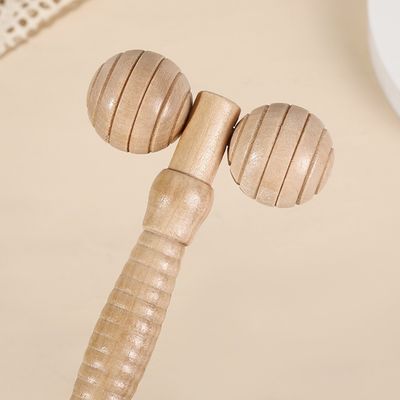 Logo personnalisé disponibled Produit de massage Produits de soins personnels de beauté Produits de beauté en bois Spa de soins de la peau 3D Face Roller Massager Stick