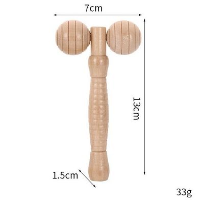 Logo personnalisé disponibled Produit de massage Produits de soins personnels de beauté Produits de beauté en bois Spa de soins de la peau 3D Face Roller Massager Stick