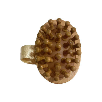 Propriétés Équipement de massage de la tête Arrivées 100% de pinceau de bambou pur Massage populaire Coussin d'air en bois de hêtre Large peigne de bouche