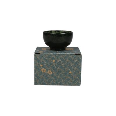 Type de gravure 100% chinois écuelle en jade naturel vert foncé écuelle en jade sculptée à la main écuelle pour l'amélioration de la décoration de la maison