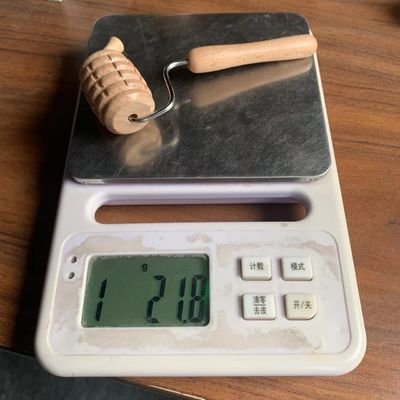 Logo personnalisé DisponibleD Beech Facial Mini Outils de sculpture de bois de la thérapie du visage de massage de rouleau de séries en bois de la thérapie du visage kits
