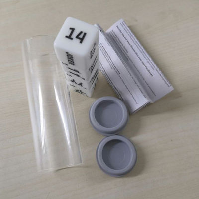 25mm Jade Six Sides Jeu de dés de fitness pour l'entraînement sportif