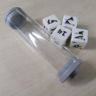 25mm Jade Six Sides Jeu de dés de fitness pour l'entraînement sportif