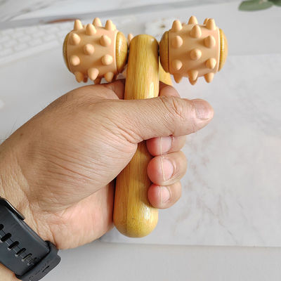 Équipement de massage corporel été 2024 Tendance arrivées Massage à la main Roller Massage oculaire Roller Stick Bois 3D Roller Massager facial