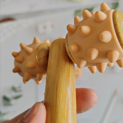 Équipement de massage corporel été 2024 Tendance arrivées Massage à la main Roller Massage oculaire Roller Stick Bois 3D Roller Massager facial