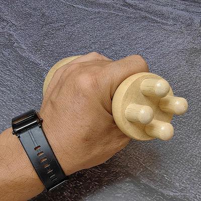 Massageur du visage Torche en forme de hêtre de bois Gua Sha Coupe de massage en bois naturel Massageur du corps Soins de santé Spa Relax Produits de beauté à usage domestique Xylothérapie