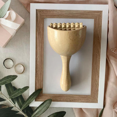Équipement de massage du corps Coupe à rouleaux de massage en bois Gua Sha pour bois naturel Massageur Produits de beauté Soins de santé Spa Relax