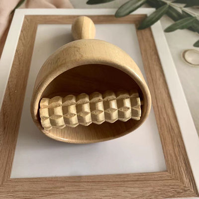 Équipement de massage du corps Coupe à rouleaux de massage en bois Gua Sha pour bois naturel Massageur Produits de beauté Soins de santé Spa Relax