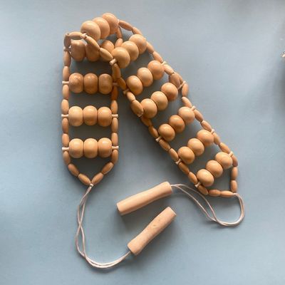 Massage corporel Outil de massage à rouleaux en bois drague Meridien Soins de santé Muscle Fascia Relax Physiothérapie pour logo personnalisé