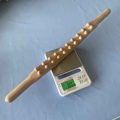 Logo personnalisé Disponibled Masseur à rouleaux en bois de Guasha Scraping Stick pour équipement de massage corporel et relaxation musculaire
