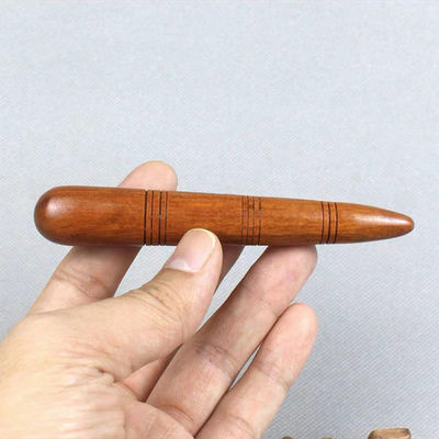 Massage complet du corps Fleur de roseau Réflexologie manuelle Relaxation Acupression Point Plume pour soins de santé musculaire Massageur en bois