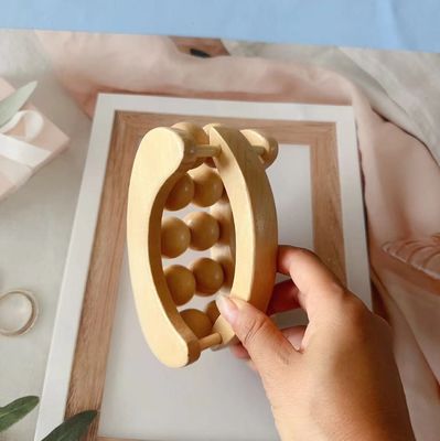 2024 Boule de Meridien Gua Sha en bois Massageur Muscles du corps Roller de massage pour la relaxation de tout le corps et l'auto-soins du spa