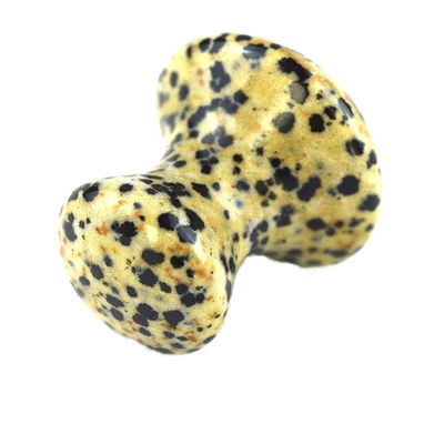 Logo personnalisé Disponibled Naturel Jade Champignon Forme Gua Sha Massage Stone pour le visage et le corps soin de la peau Relaxation