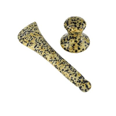 Équipement de massage corporel manuel pierre tachetée Acupression Reflexologie stylo pour soins de santé Thérapie tissulaire Massage Stick