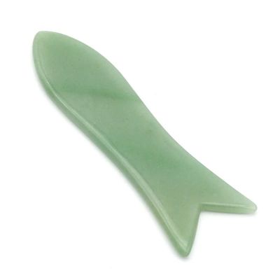 2024 Massage Guasha Scarping Aventurine Vert Gua Sha planche pour le drainage lymphatique