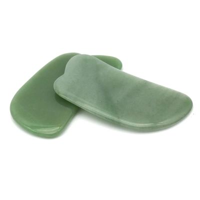 2024 Massage Guasha Scarping Aventurine Vert Gua Sha planche pour le drainage lymphatique