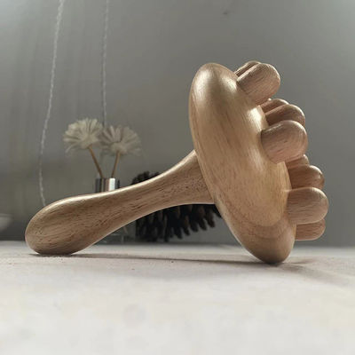 Équipement de massage corporel Bois de hêtre Gua Sha Outil de massage à marteau pour le soin de la peau Spa Traitement de relaxation