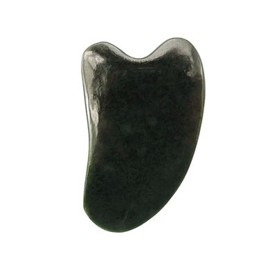 Massage du visage Nephrite naturel de pierre de jade Gua Sha Board pour le visage et le corps Soins de la peau SPA Traitement d'acupuncture