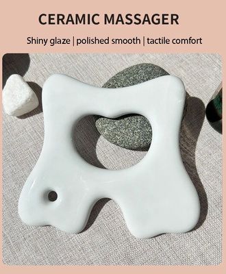 Outil de soin de la peau de beauté Facial Gua Sha Board pour massage en céramique et relaxation musculaire