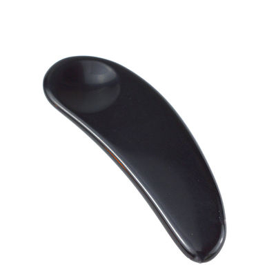 2024 arrivées Noir Obsidian Eye Gua Sha Cuillère Massageur Facial Outils Guasha Pour Le Visage Logo personnalisé Accepté