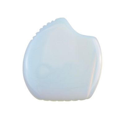 Massageur en opalite Guasha Cou soins de la peau du visage Spa lifting du visage beauté forme de coquille Opal naturel Gua Sha outil de massage du visage