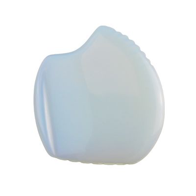 Massageur en opalite Guasha Cou soins de la peau du visage Spa lifting du visage beauté forme de coquille Opal naturel Gua Sha outil de massage du visage