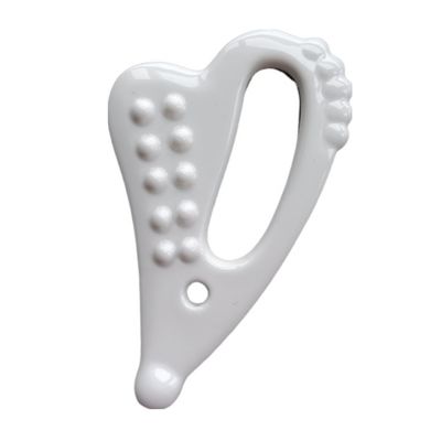 Soins de la peau Gua Sha Massage facial Guasha Outil de drainage lymphatique pour le visage et le massage du corps Plaque céramique Guasha