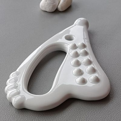 Soins de la peau Gua Sha Massage facial Guasha Outil de drainage lymphatique pour le visage et le massage du corps Plaque céramique Guasha