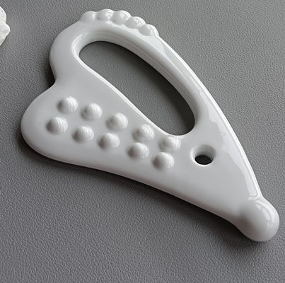 Soins de la peau Gua Sha Massage facial Guasha Outil de drainage lymphatique pour le visage et le massage du corps Plaque céramique Guasha