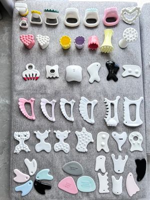 Plaque en céramique Gua Sha pour les muscles du corps et l' élimination des rides en Corée style Japon